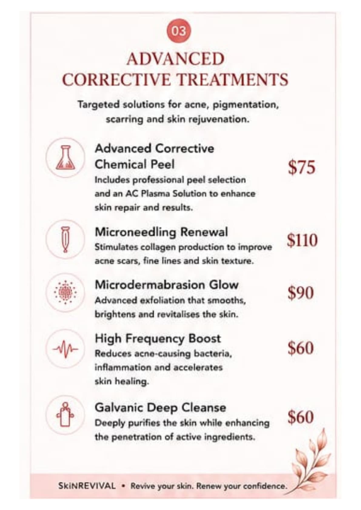 Skin Revival Treatment Guide Page 4